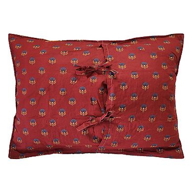 100% Cotton Farah Floral Pattern Sham Multi