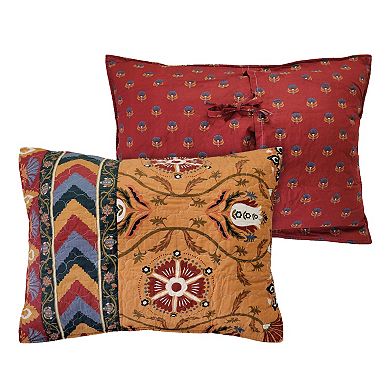 100% Cotton Farah Floral Pattern Sham Multi