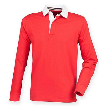 Front Row Mens Premium Rugby Shirt