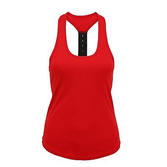 Tri Dri Womens/Ladies Performance Strap Back Vest