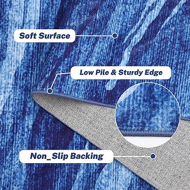 Modern Washable Non Slip Rug