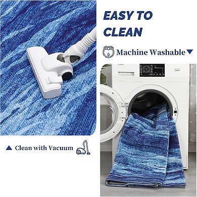 Modern Washable Non Slip Rug
