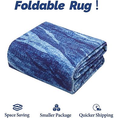 Modern Washable Non Slip Rug