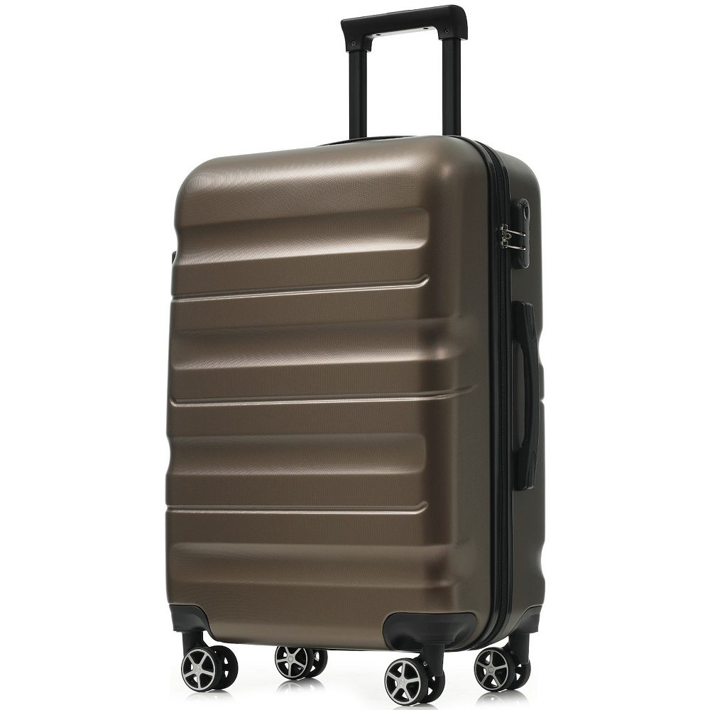 Merax Hardshell ABS Suitcase with Spinner Wheels, Lightweight