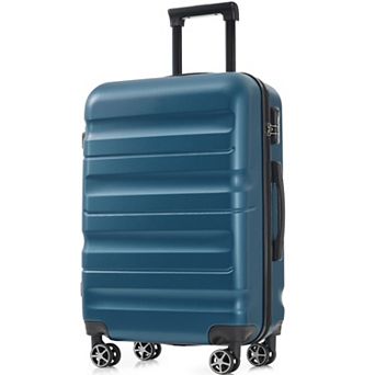 Merax Hardshell ABS Suitcase with Spinner Wheels, Lightweight Durable Travel Luggage for Men Women