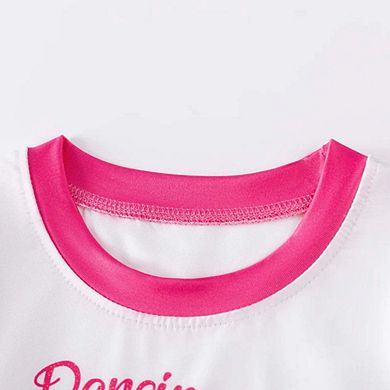 MyKids-USA Spring and Autumn Baby Kids Girls Cartoon Pattern Long Sleeves Pajamas Clothing Set