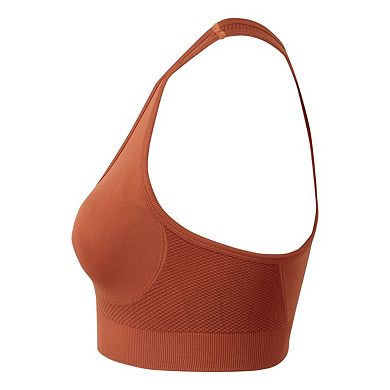 TriDri Womens/Ladies Seamless 3D Fit Multi-Sport Solid Colour Sculpt Sports Bra