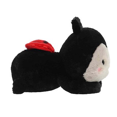 Aurora Small Black Playful Stuffed Animal 9" Laney Ladybug Too Cute