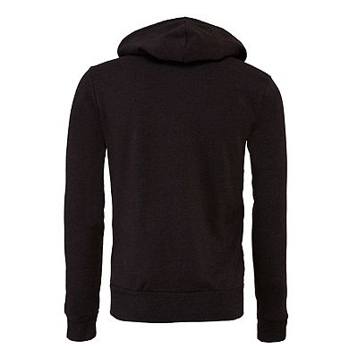 Bella + Canvas Adults Unisex Full Zip Hoodie
