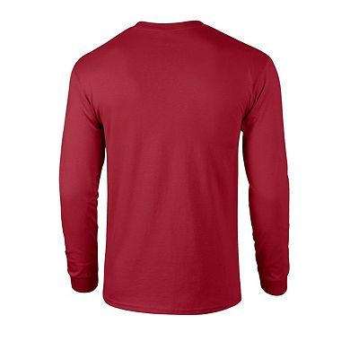 Gildan Unisex Adult Ultra Plain Cotton Long-Sleeved T-Shirt