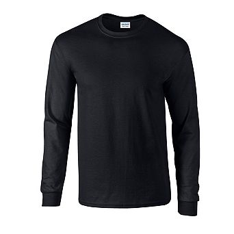 Gildan Unisex Adult Ultra Plain Cotton Long-Sleeved T-Shirt