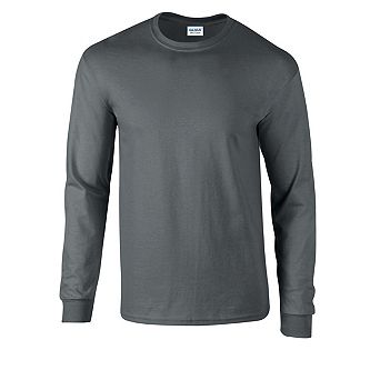 Gildan Unisex Adult Ultra Plain Cotton Long-Sleeved T-Shirt