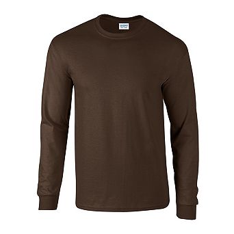 Gildan Unisex Adult Ultra Plain Cotton Long-Sleeved T-Shirt