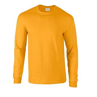 Gildan Unisex Adult Ultra Plain Cotton Long-Sleeved T-Shirt