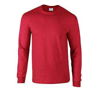Gildan Unisex Adult Ultra Plain Cotton Long-Sleeved T-Shirt