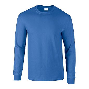 Gildan Unisex Adult Ultra Plain Cotton Long-Sleeved T-Shirt