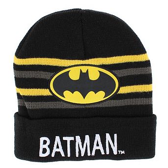 Textiel Trade Boy's One Size Fits Most Batman Winter Beanie Hat