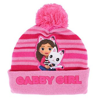 Textiel Trade Girl's One Size Fits Most Gabby's Dollhouse Winter Beanie