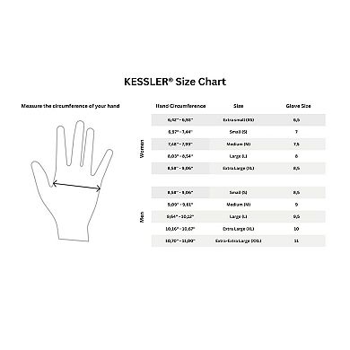 Women`s Premium Lamb Leather Touchscreen Gloves "CHELSEA"