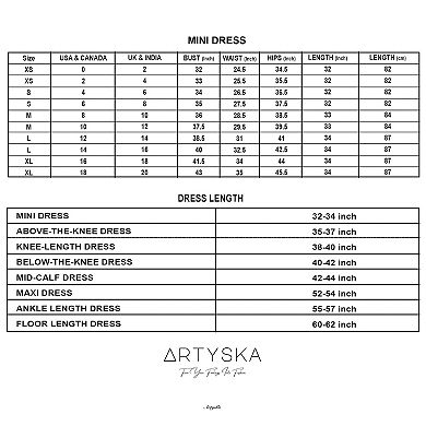 Artyska Women’s Sleeveless V-Neck Sequin Mini Party Dress