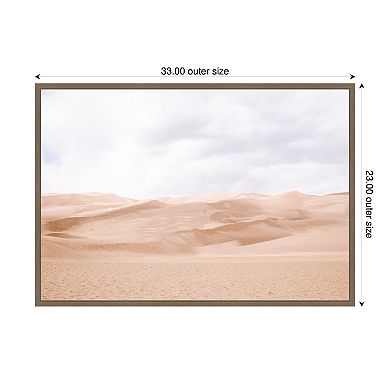 Sylvie Desert Skies Framed Canvas by Alicia Abla