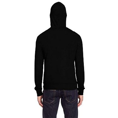 Threadfast Apparel Triblend Full-Zip Light Hooded Sweatshirt