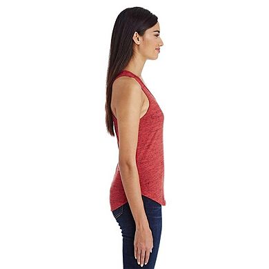 Threadfast Apparel Women's Blizzard Jersey Racer Tank Top