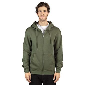 Threadfast Apparel Fleece Full-Zip Hooded Sweatshirt
