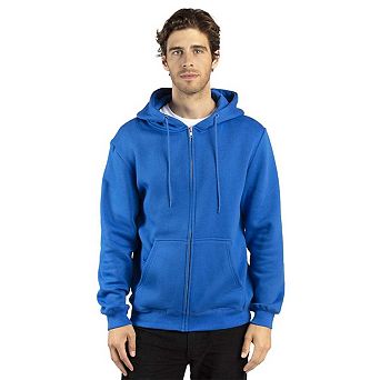 Threadfast Apparel Fleece Full-Zip Hooded Sweatshirt