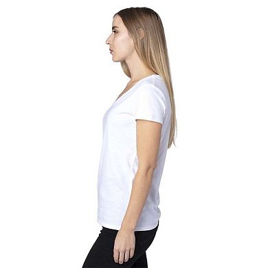 Threadfast Apparel Women's Ultimate CVC V-Neck T-Shirt