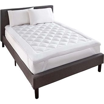 BrylaneHome Fiber Bed With Anchor Bands