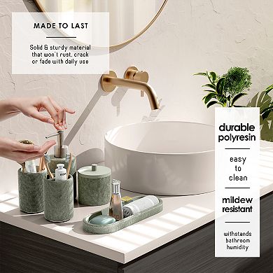 Clara Clark 19 PC Bathroom Accessory Set