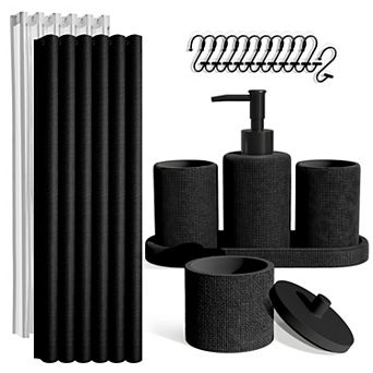 Clara Clark 19 pc Bathroom Accessory Set