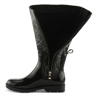 Spring Step Women's Waterproof Quilted Rain Boots