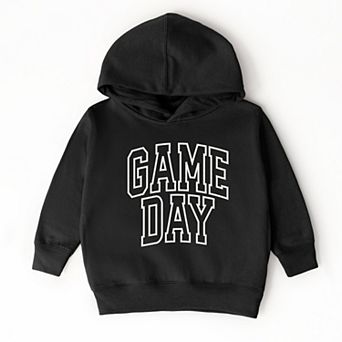 Embroidered Game Day Arched - Toddler Hoodie