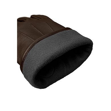 Men`s Premium Lamb Leather Touchscreen Gloves "LIAM"