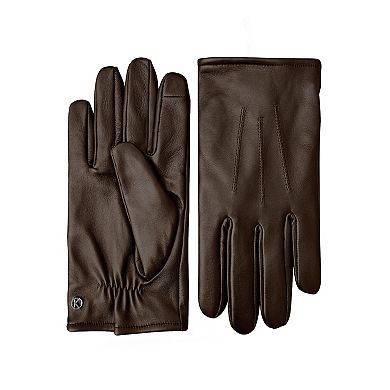 Men`s Premium Lamb Leather Touchscreen Gloves "LIAM"