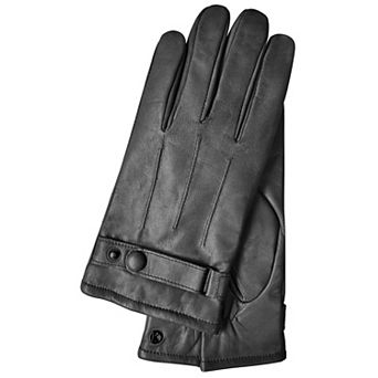 Men`s Casual Premium Leather Touchscreen Gloves "GORDON Touch"