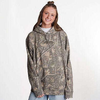 Embroidered Yee Haw Rope - Camo Hoodie