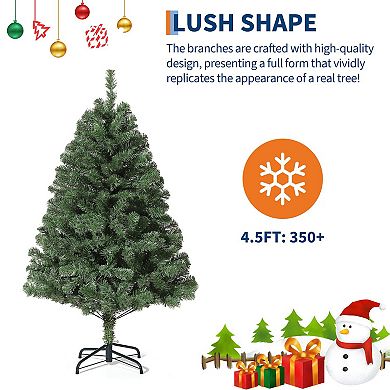 IDEALHOUSE Christmas Tree 6FT Pre-Lit Artificial with Multicolour LED Lights