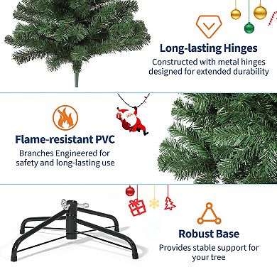 IDEALHOUSE Christmas Tree 4.5ft Classic American Spruce Artificial