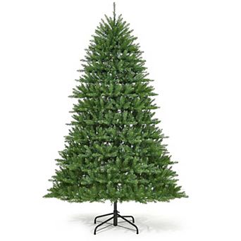 IDEALHOUSE Christmas Tree 6ft Pre-Lit Classic American Spruce with 450 LEDs