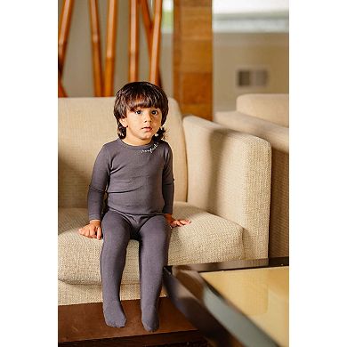 POUF Embroidered Footie - Baby Neutral