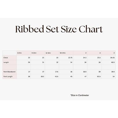 Ribbed Set - Toddler Girls