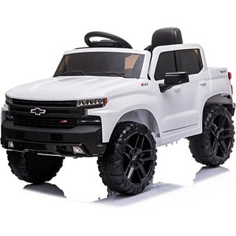 Chevrolet Silverado 12V Kids Electric Truck w/ Parent Remote & LED Lights