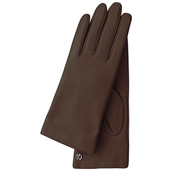 Women`s extra long Premium Lamb Leather Touchscreen Gloves "LOLA Long"; Cashmere Lining
