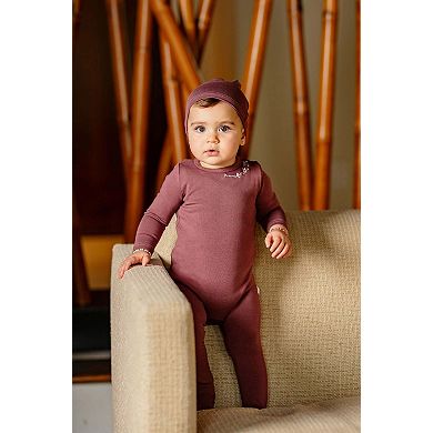 POUF Embroidered Footie - Baby Girls