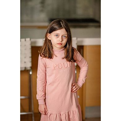 Pouf Sweater Dress - Big Girls
