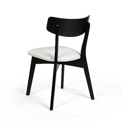 Christopher Knight Home Chazz Mid-Century Upholstered Dining Chairs (Set of 2)