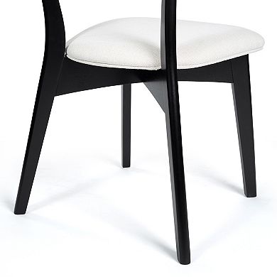 Christopher Knight Home Chazz Mid-Century Upholstered Dining Chairs (Set of 2)